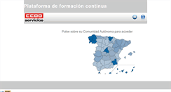 Desktop Screenshot of fecoht-territorios.iafi.es