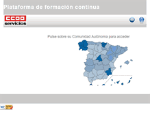 Tablet Screenshot of fecoht-territorios.iafi.es