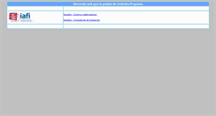 Desktop Screenshot of comercial.iafi.es